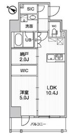 ステージグランデ日本橋人形町 5階 間取り図