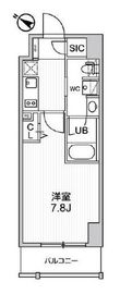 ステージグランデ日本橋人形町 5階 間取り図