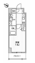 ステージグランデ日本橋人形町 8階 間取り図