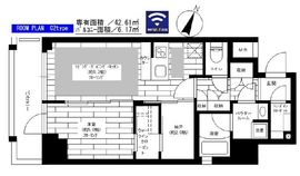 ステージグランデ日本橋人形町 2階 間取り図