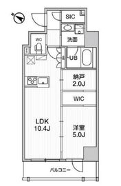 ステージグランデ日本橋人形町 3階 間取り図