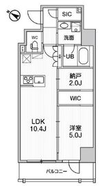 ステージグランデ日本橋人形町 5階 間取り図