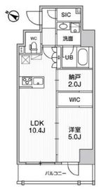 ステージグランデ日本橋人形町 8階 間取り図