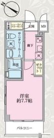 ステージグランデ日本橋人形町 10階 間取り図