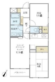 クレールベール碑文谷 301 間取り図