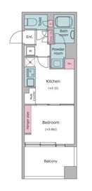 ドゥーエ西小山 101 間取り図