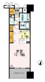 ロイヤルパークスシーサー南千住 405 間取り図