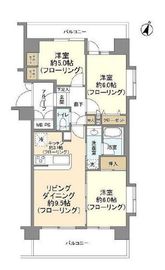 日神パレステージ本所吾妻橋 7階 間取り図