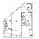 クラッシーコート北大塚 3階 間取り図