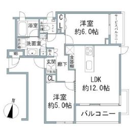 ロイヤルシーズン新宿柏木 3階 間取り図