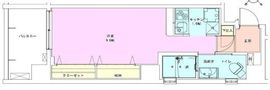 RBM中目黒レジデンス 5階 間取り図