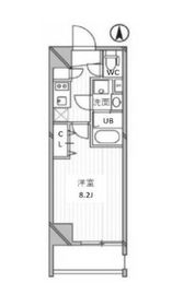 プライマルタワー錦糸町 501 間取り図