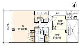 パーク・ハイム用賀の杜 2階 間取り図
