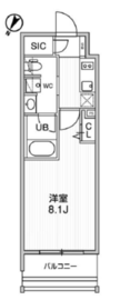 ステージグランデ日本橋人形町 4階 間取り図