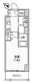 ステージグランデ日本橋人形町 3階 間取り図