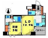 ライオンズ東中野 9階 間取り図