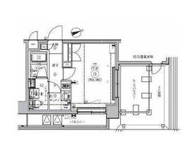 メイクスデザイン大森2 403 間取り図