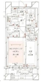 アスコットパーク日本橋久松町 2階 間取り図