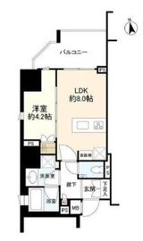 ルジェンテ新宿御苑前 10階 間取り図