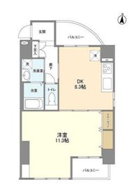 CASSIA錦糸町South Court (カッシア錦糸町サウスコート) 501 間取り図