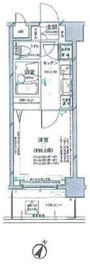 パレステュディオ渋谷ウエスト 5階 間取り図