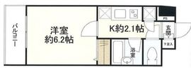 パレステュディオ渋谷ウエスト 9階 間取り図