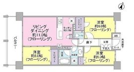 ヴィークステージ桜新町 2階 間取り図