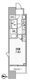 ALTERNA亀戸 (オルタナ亀戸) 1101 間取り図