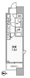 ALTERNA亀戸 (オルタナ亀戸) 1104 間取り図