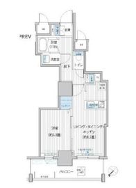 グランデュール富士 402 間取り図