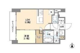コンフォリア桜上水 904 間取り図