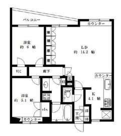 パークホームズ目黒ザレジデンス 2階 間取り図