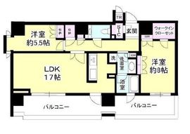 広尾ガーデンフォレスト 3階 間取り図