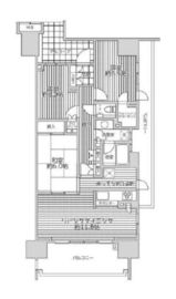 グランドメゾン杉並シーズン 6階 間取り図