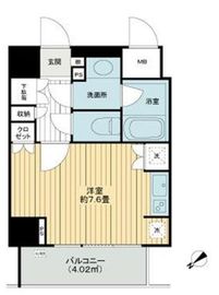 クオリア銀座やま祢ビル 10階 間取り図