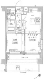 アイルグランデ押上 4階 間取り図
