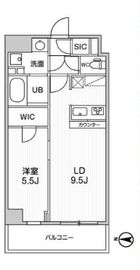 ALTERNA菊川Ⅱ (オルタナ菊川Ⅱ) 206 間取り図