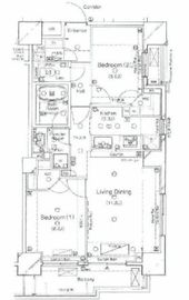 クオリア千代田御茶ノ水 5階 間取り図