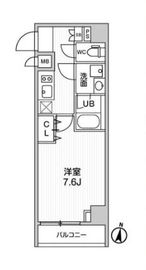 ALTERNA菊川Ⅱ (オルタナ菊川Ⅱ) 605 間取り図