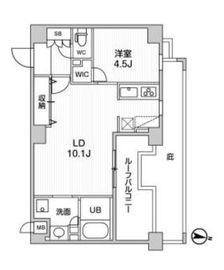ALTERNA菊川Ⅱ (オルタナ菊川Ⅱ) 701 間取り図