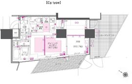 ZOOM中目黒 1階 間取り図