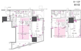 ZOOM中目黒 10階 間取り図