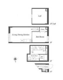 Pair新大久保 1F1 間取り図