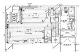 ダイアパレスシェルトワレ目黒 10階 間取り図