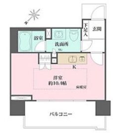 ファミールグラン銀座4丁目 4階 間取り図