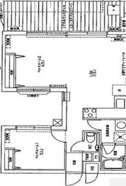 ジオ深沢 302 間取り図