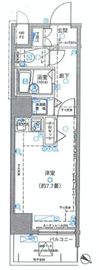 ヴェルト日本橋シティ 7階 間取り図