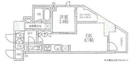 アーバンコート大岡山 304 間取り図