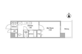 コンフォリア東品川 303 間取り図
