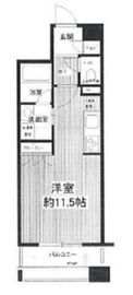 アビテ曙橋 7階 間取り図